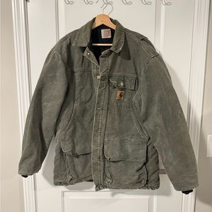 Vintage 90’s Carhartt Chore Jacket Q5566 Large